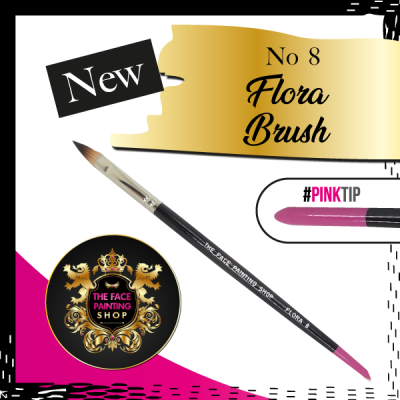 The Face Painting Shop Flora Brush 8 The Face Painting Shop Flora Brush 8